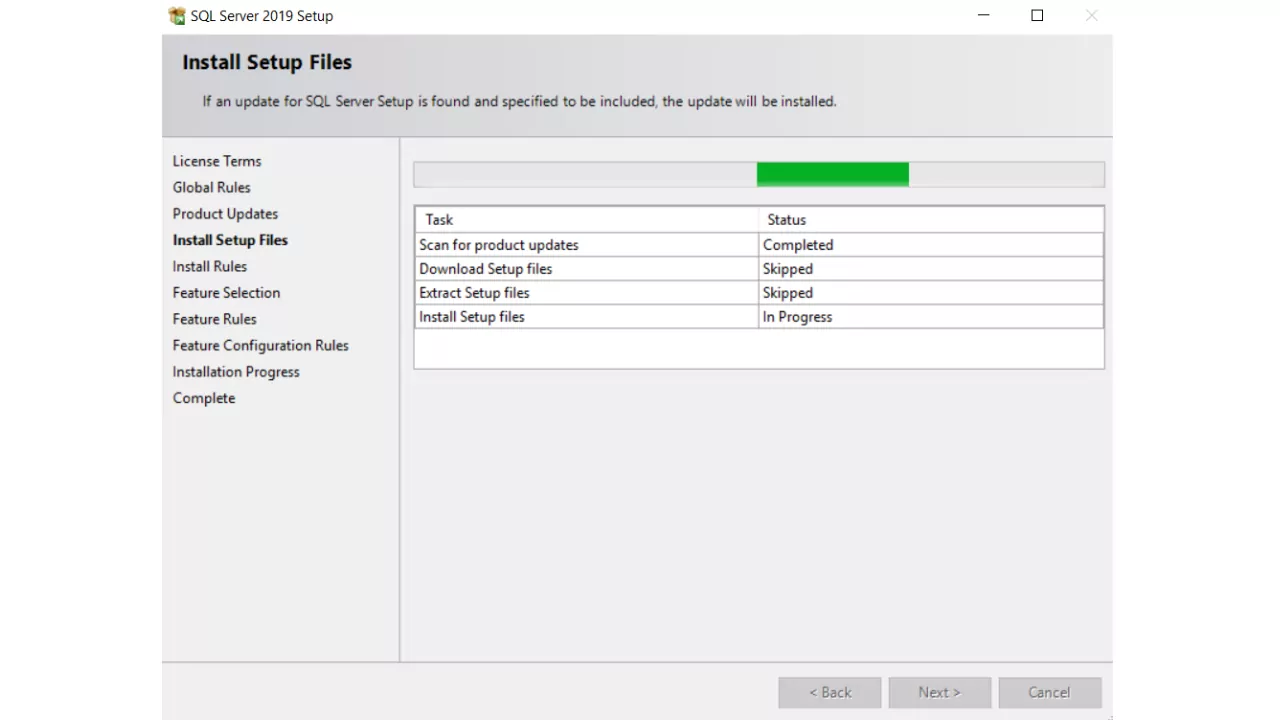 SQL Server Expres online check