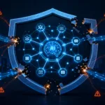 Claude AI security test illustration showing AI red-team risk to enterprise systems